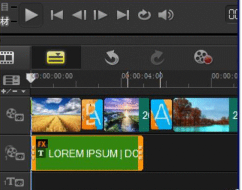 会声会影X9把多张照片制作为视频的相关操作步骤截图