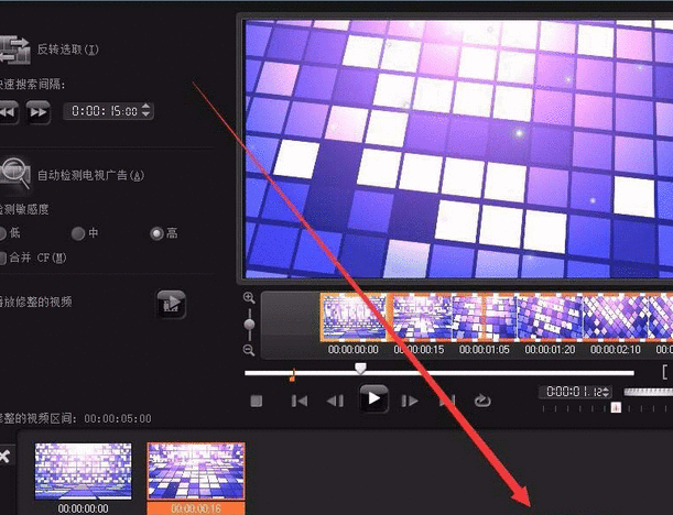 会声会影X9中视频抽帧的操作教程截图