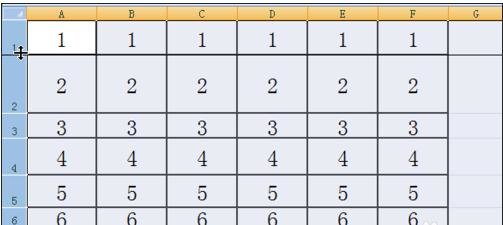 excel2007平均分配列宽的操作教程截图