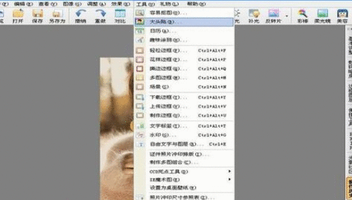 光影魔术手制作大头贴的详细操作教程截图