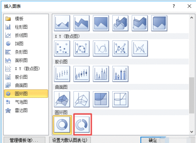 excel2010制作创意的分离型圆环图的图文使用方法截图