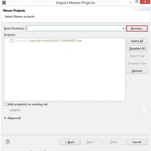 eclipse快速导入maven项目的图文操作教程截图