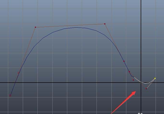 maya线条加点调整形状的操作教程截图