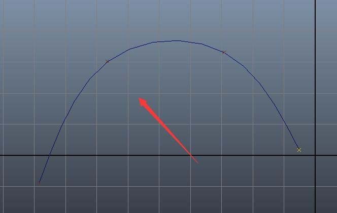 maya线条加点调整形状的操作教程截图