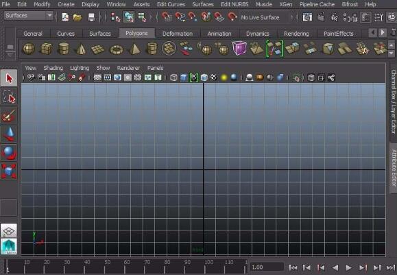 maya线条加点调整形状的操作教程截图