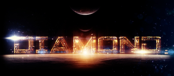 photoshop cs6绘制炫酷金属文字效果的图文操作步骤截图