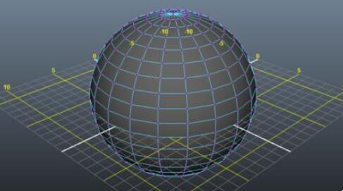 Maya中顶点编辑模式的具体使用方法截图