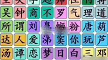 《汉字找茬王》找姓氏梗怎么过