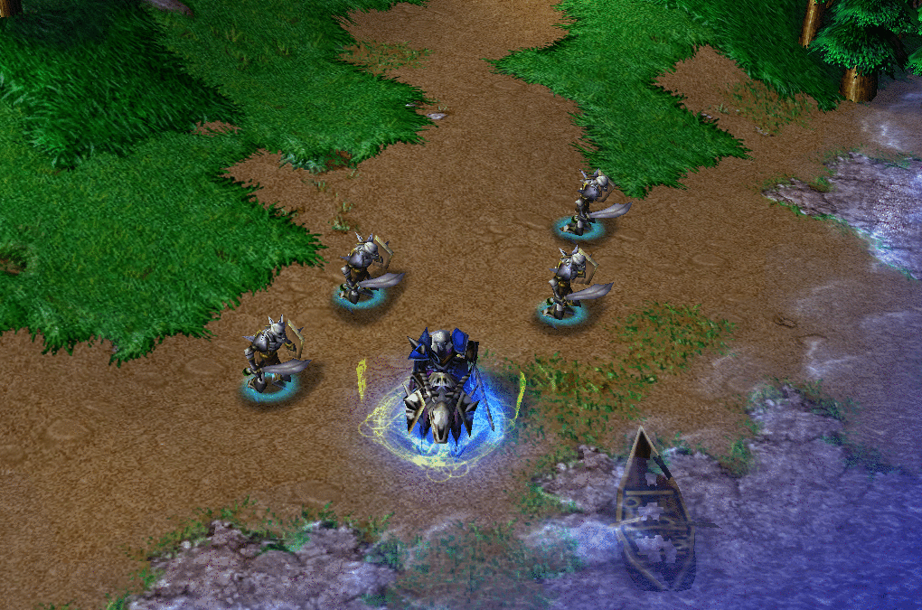 魔兽争霸3：天生的战士，出场总召唤亡灵，却是辅助的死亡骑士