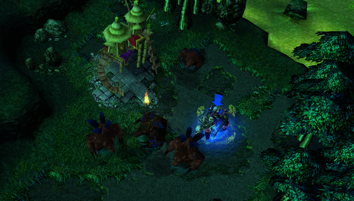 魔兽争霸3：天生的战士，出场总召唤亡灵，却是辅助的死亡骑士