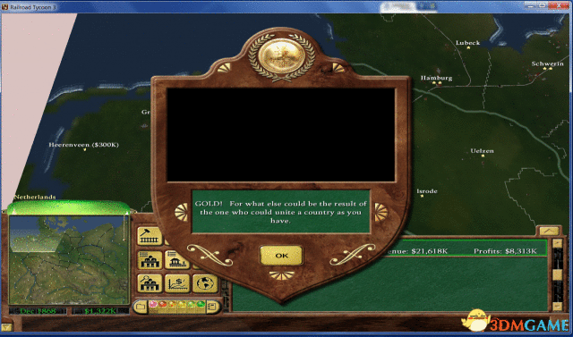 铁路大亨3德国任务困难难度金牌完成攻略