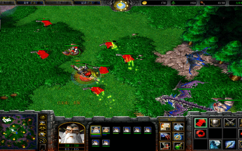 魔兽争霸单机真是打不过不死族啊