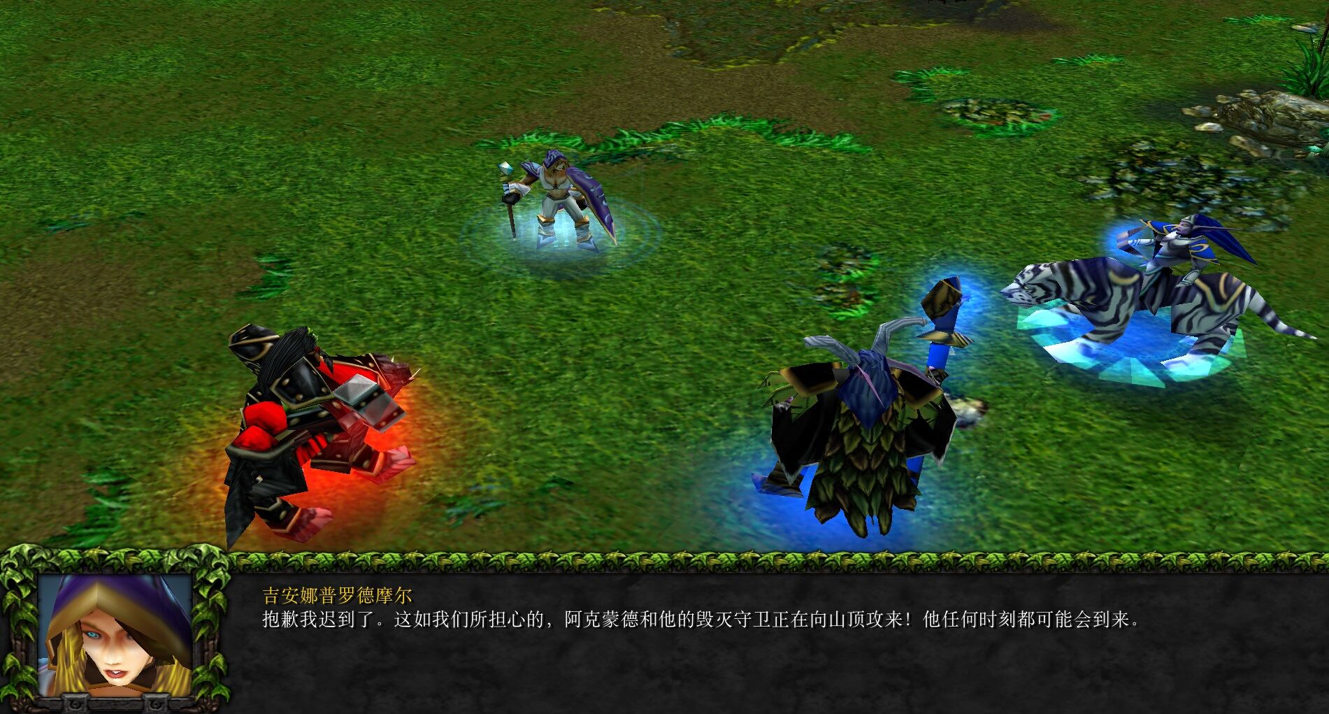 魔兽争霸3混乱之治：看似无敌的阿克蒙德，却有四种方式将其击败