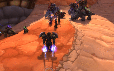 魔兽世界BUG双持风剑秘诀 站街神技