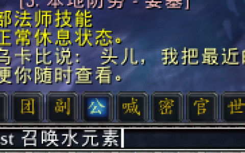 魔兽世界：不会用宏的快来看 教你入门宏命令 老油条请评论区补充