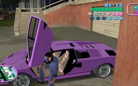 《GTA：罪恶都市》延续了20年的“经典玩法”，让她上车能回血！