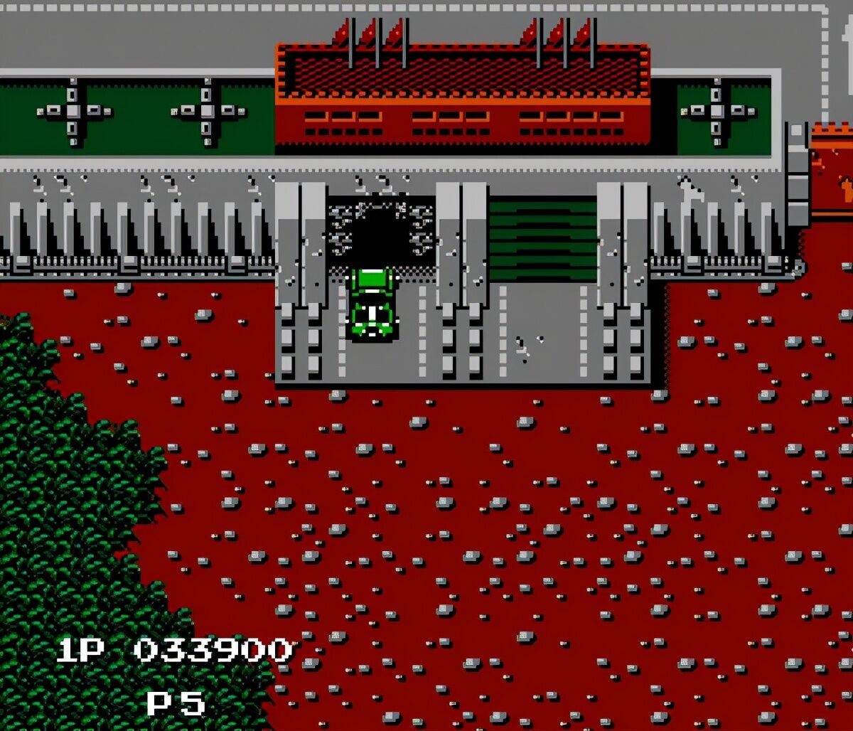 红白机《赤色要塞》竟然夹带私货，我有点后悔自己当年玩过它