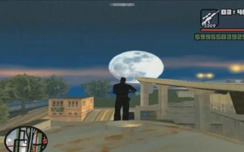 在GTA圣安地列斯中你可能会做的几件事情，喷射背包太好玩了！