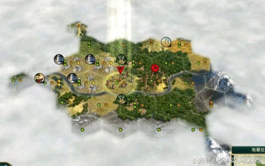 文明5：当年独占一个岛，其他文明挤在一起，加起来都打不过我