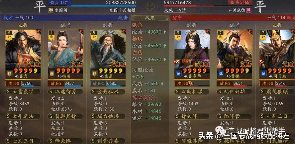 三国志战略版法正版三仙盾，胜率强度太舒服!