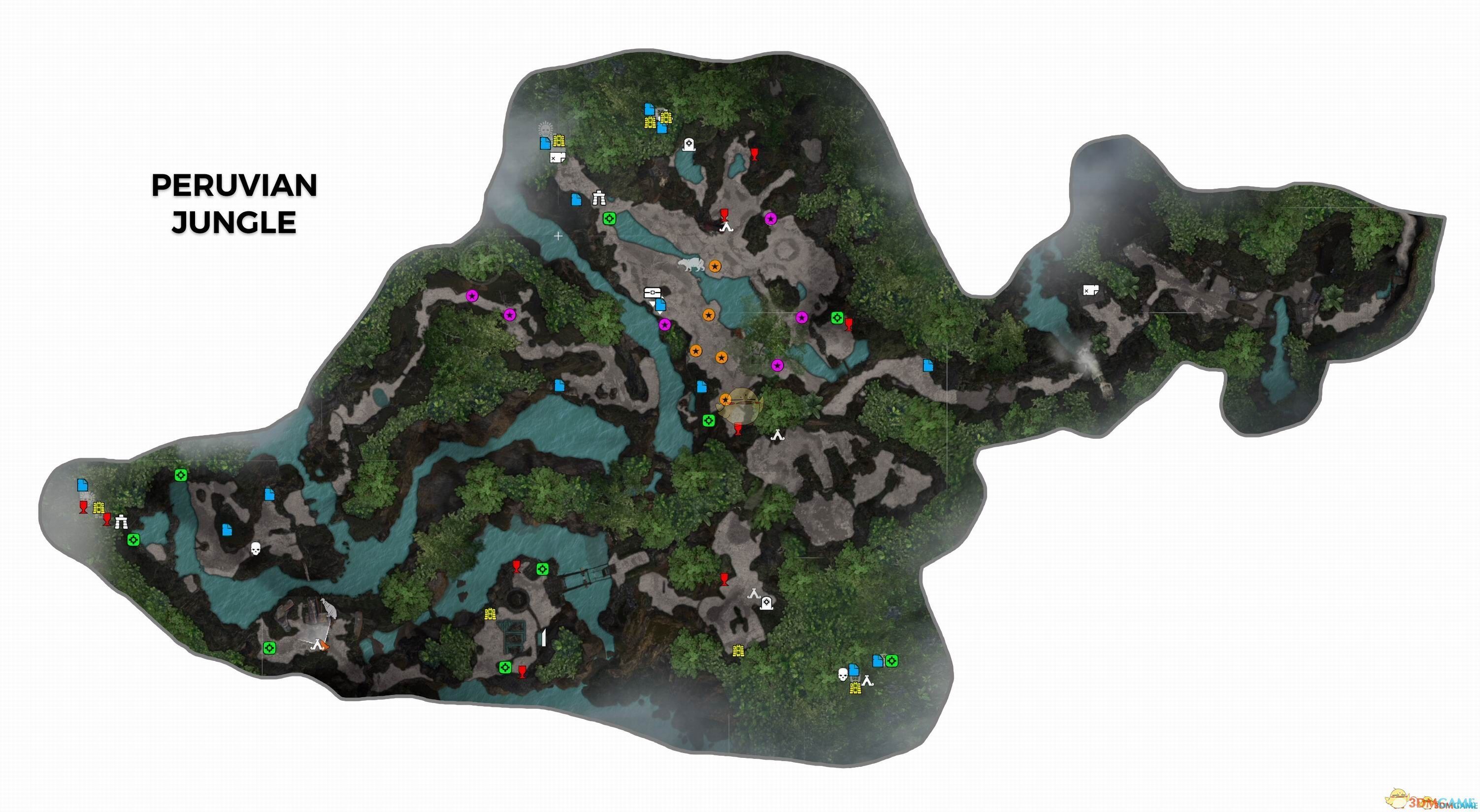 《古墓丽影：暗影》全收集100%完成度地图攻略