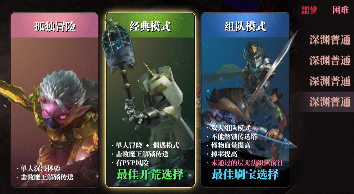 魔渊之刃新手怎么玩？开荒职业选什么武器好？装备法盘攻略汇总篇