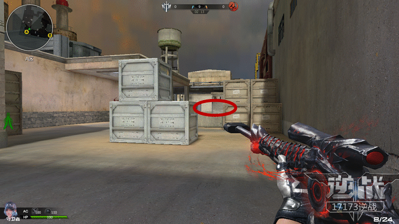 逆战爆破大讲堂 21区狙击转点攻略之守卫者篇