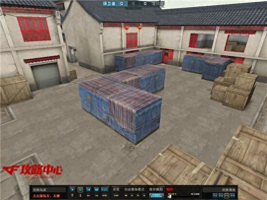 玩转中国风地图 爆破模式唐人街地图攻略