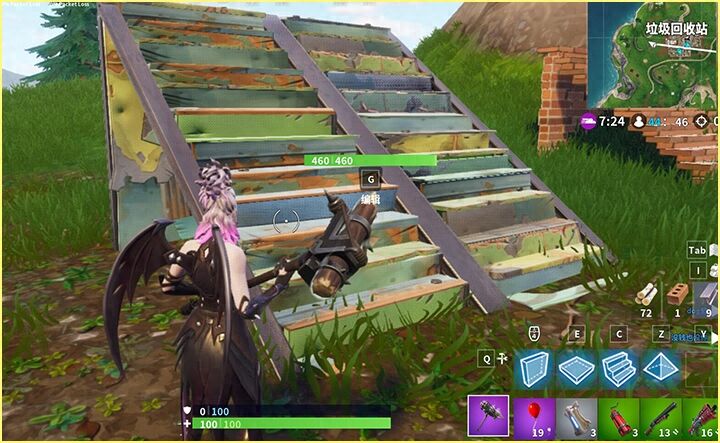 「堡垒之夜」学会快速建筑，PVP战术碾压