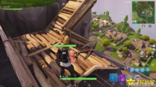 腾讯游戏《堡垒之夜》新手速成班，建筑的摆放及运用