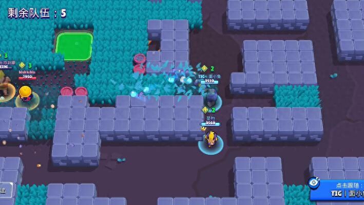 荒野乱斗：双人吃鸡套路，"无限火力"压制，这两个英雄轻松2V6