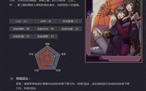 率土之滨大小乔搭配哪些武将好 五星大小乔阵容组合攻略