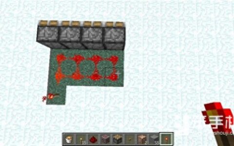 我的世界红石电路技巧 整排活塞如何同时操作