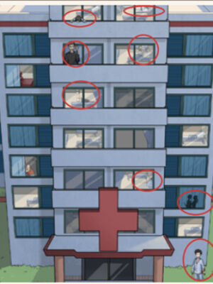 《就挺秃然的》诡异医院怎么过