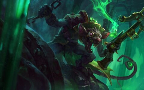 英雄联盟版本强势英雄，团战输出第一adc老鼠！