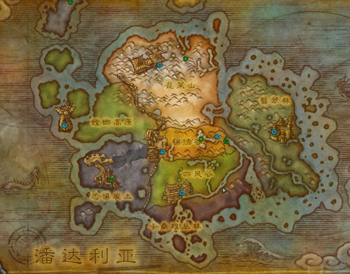 魔兽世界-「熊猫人之谜」野外稀有精英掉落-玩具大全