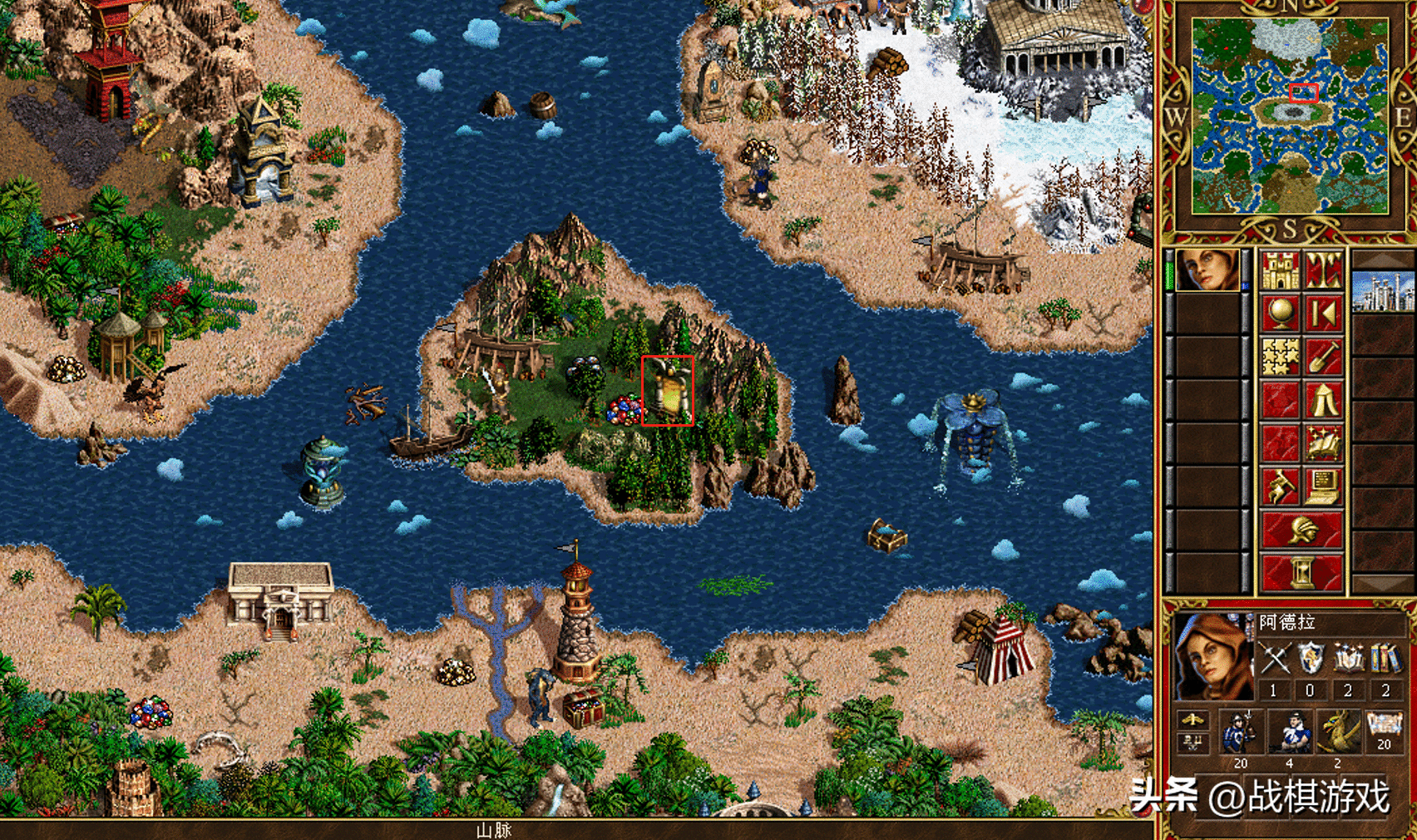 英雄无敌3单机地图攻略《恶魔法则》超爽刷法指南