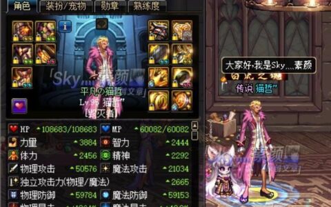 DNF：我住天界我姓王，分析男大枪95版本技能加点