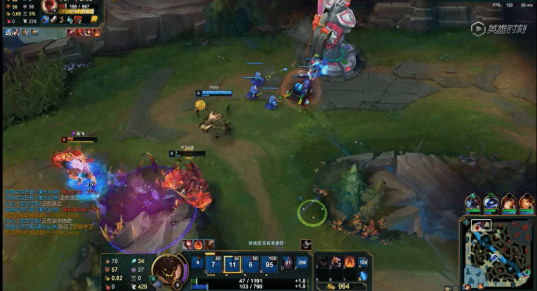 英雄联盟：石头人全面加强，掌握技巧，你就是团战“大杀器”